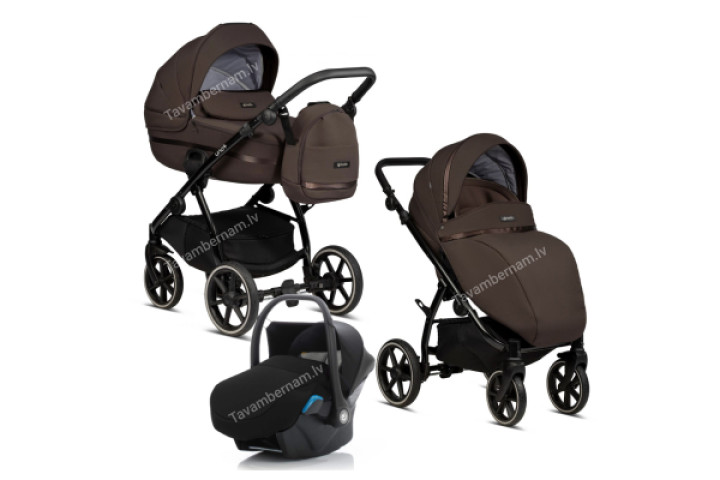 Tutis Uno 3 plus 3-1 147 Tiramissu bērnu rati trīs vienā